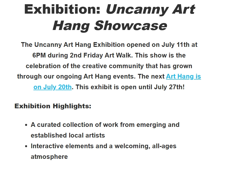 Uncanny Art House Exhibition in Norman, Oklahoma From July 11 to July 27, 2025 Featuring 23 of My Fused Glass Art Pieces